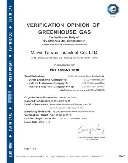 TÜV SÜD Verified in 2023